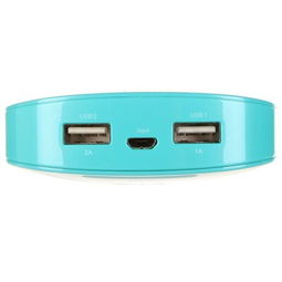 玩加MoonBox Power寶盒 便攜時尚的6000毫安藍綠色移動電源